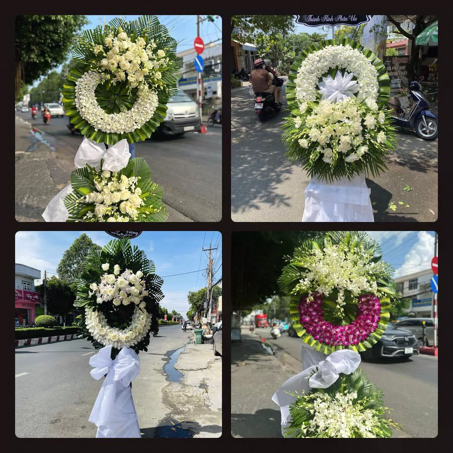 Kệ hoa tang lễ giao tại Xã Hòa Xá, Hà Nội - Đặt Hoa Viếng