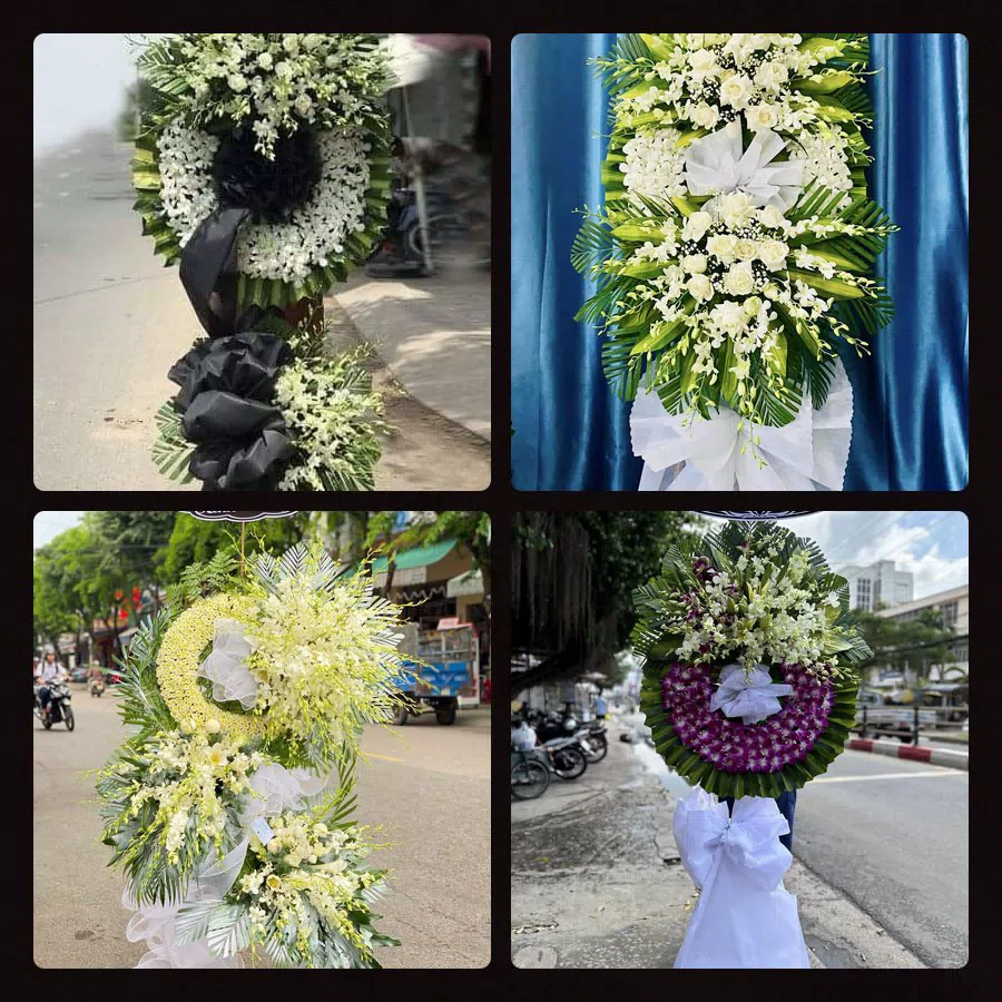 Kệ hoa tang lễ giao tại Xã Hoằng Hóa, Thanh Hóa - Đặt Hoa Viếng