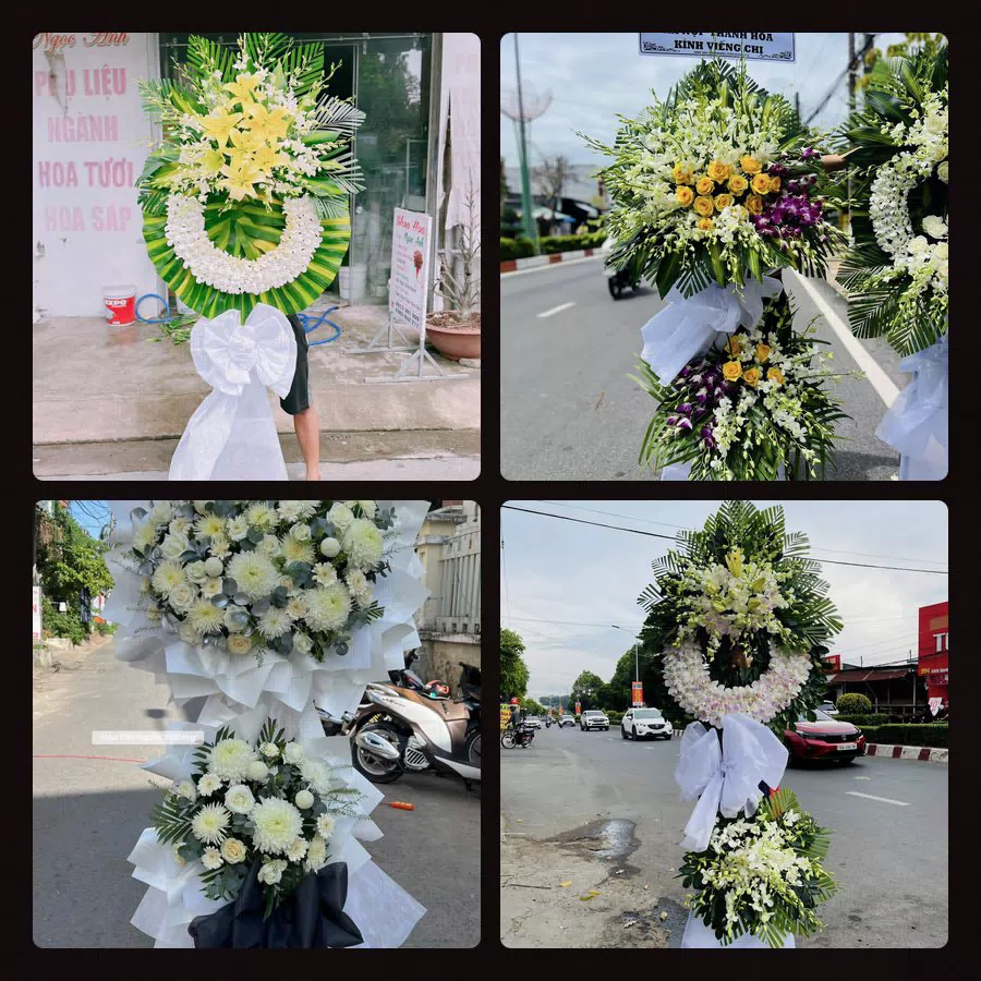 Kệ hoa tang lễ giao tại Xã Long Hưng, Hưng Yên - Đặt Hoa Viếng