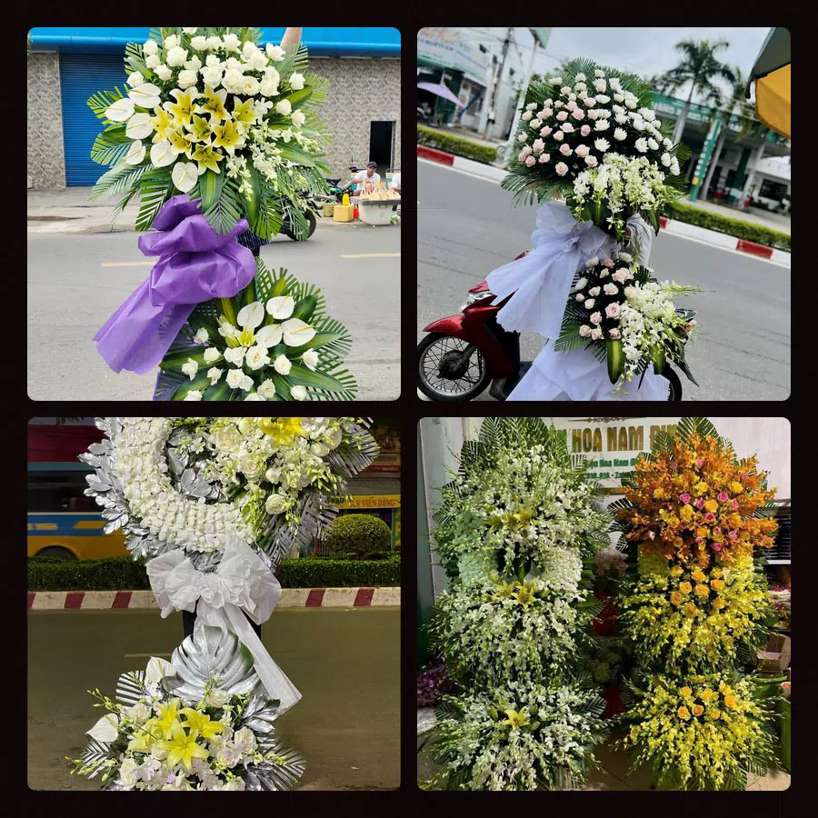 Kệ hoa tang lễ giao tại Xã Long Khánh, Đồng Tháp - Đặt Hoa Viếng