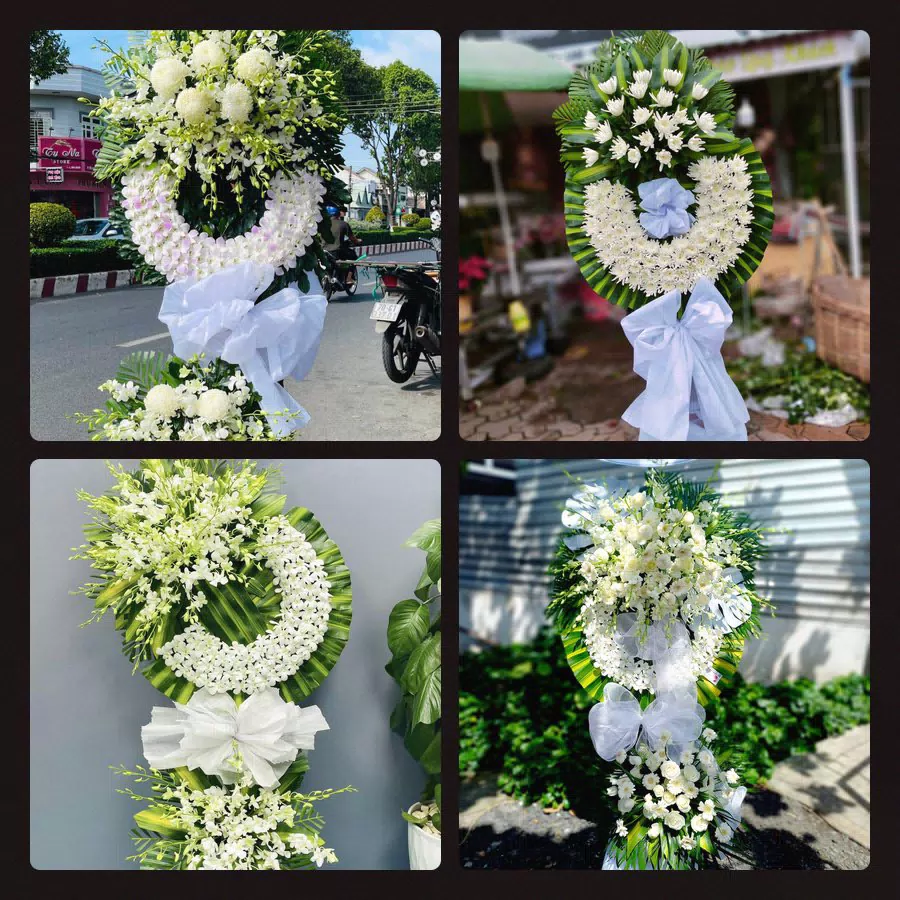 Kệ hoa tang lễ giao tại Xã Long Tiên, Đồng Tháp - Đặt Hoa Viếng