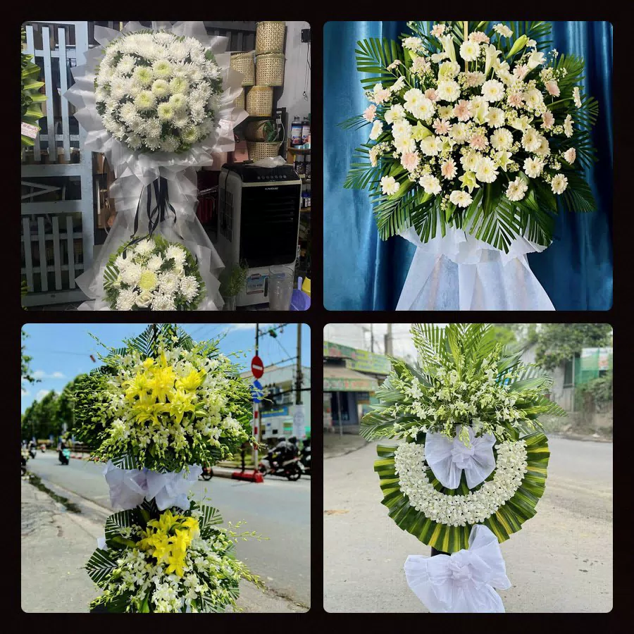 Kệ hoa tang lễ giao tại Xã Nhà Bè, TP.HCM - Đặt Hoa Viếng