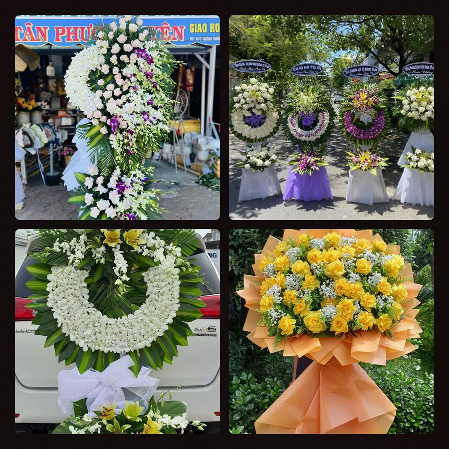 Kệ hoa tang lễ giao tại Xã Nhơn Ái, Cần ThƠ - Đặt Hoa Viếng