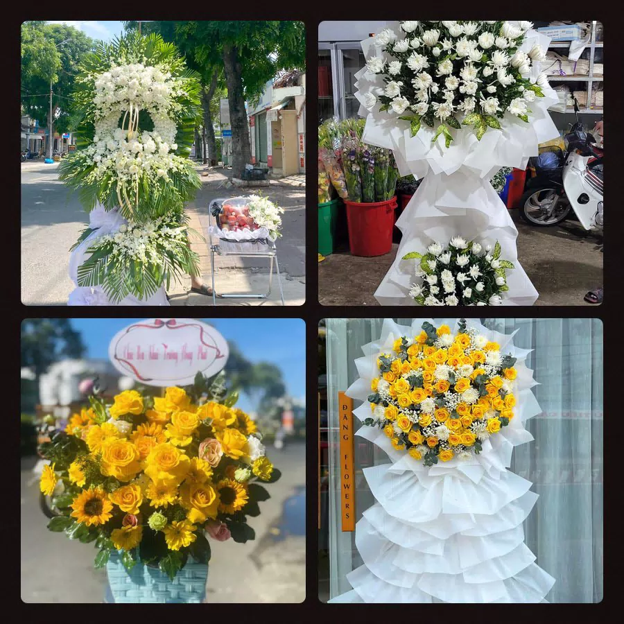 Kệ hoa tang lễ giao tại Xã Phong Hòa, Đồng Tháp - Đặt Hoa Viếng