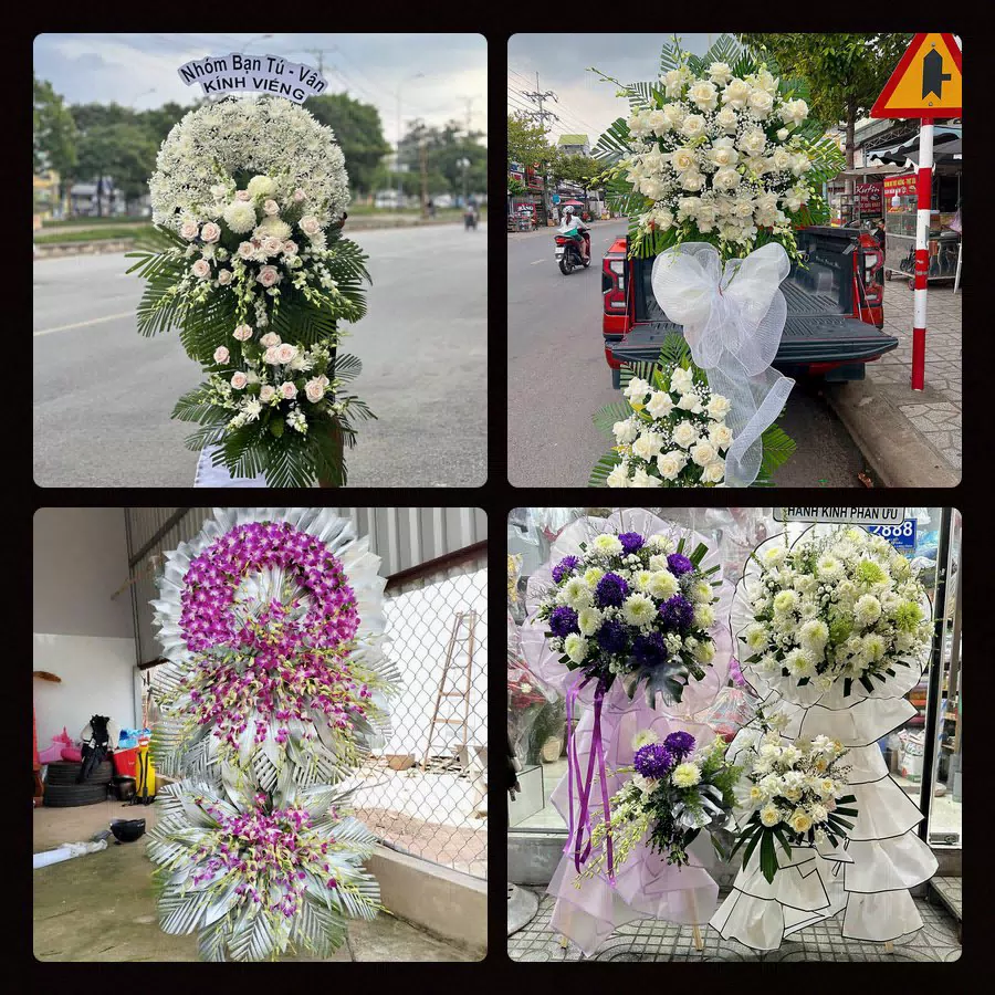 Kệ hoa tang lễ giao tại Xã Phú Hữu, Đồng Tháp - Đặt Hoa Viếng