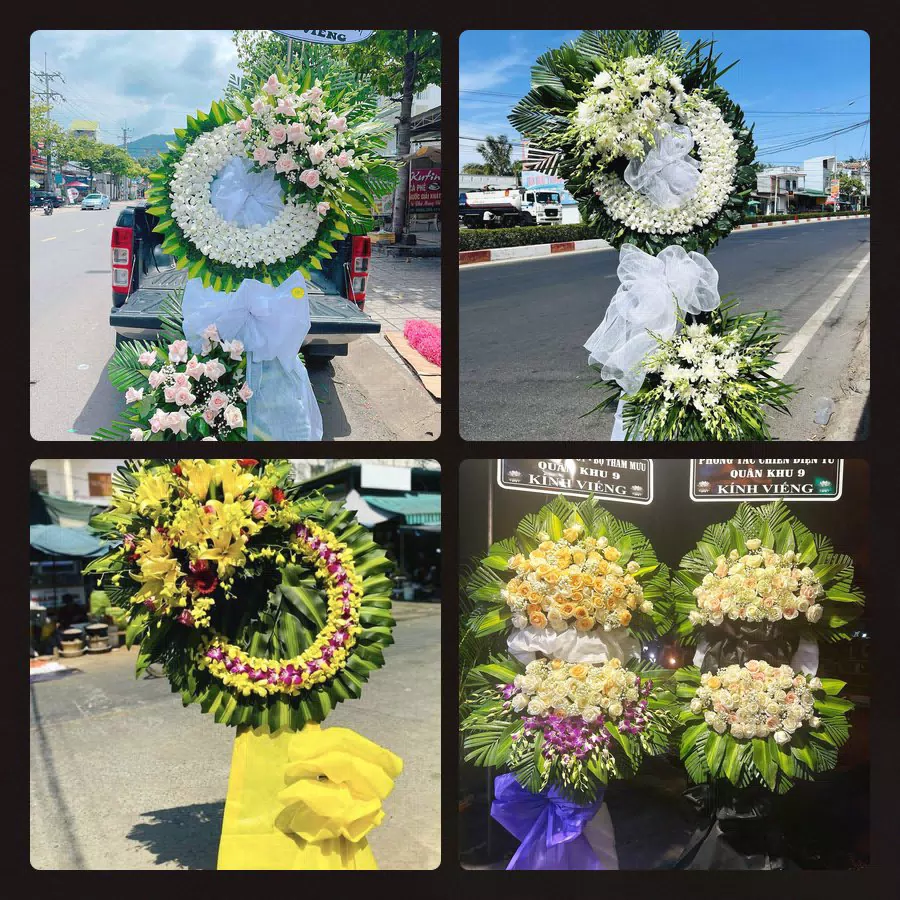 Kệ hoa tang lễ giao tại Xã Phước Hải, TP.HCM - Đặt Hoa Viếng