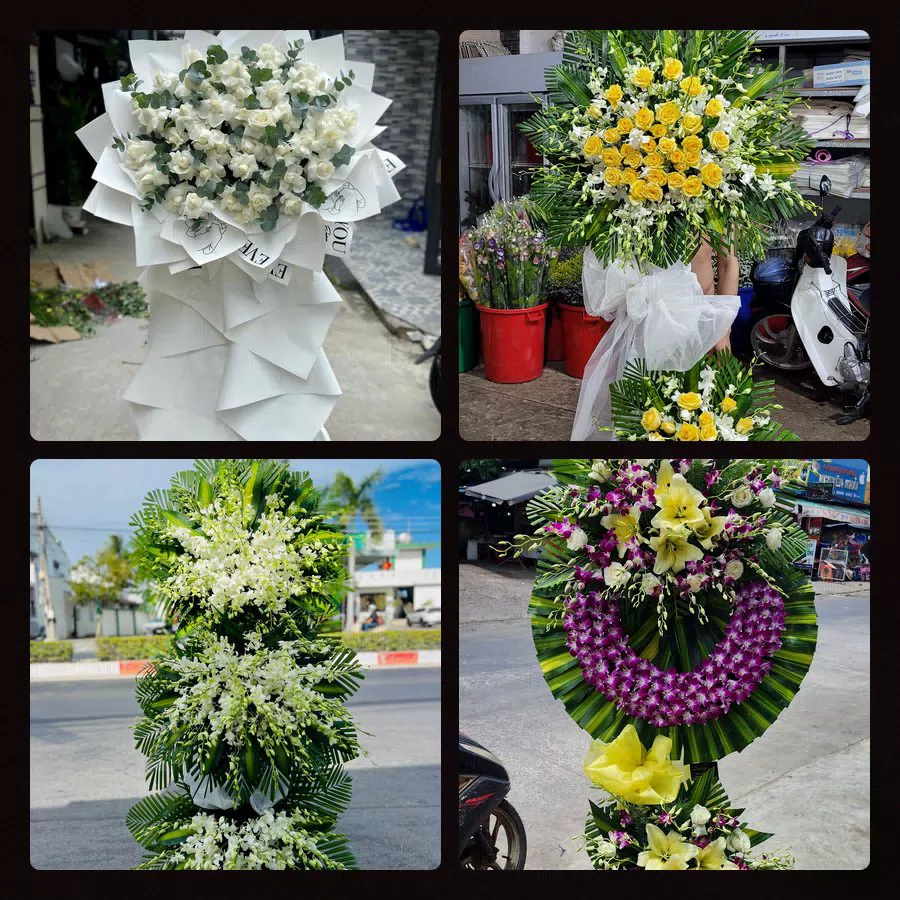 Kệ hoa tang lễ giao tại Xã Tân Tập, Tây Ninh - Đặt Hoa Viếng