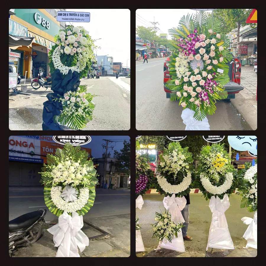 Kệ hoa tang lễ giao tại Xã Tân Yên, Bắc Ninh - Đặt Hoa Viếng