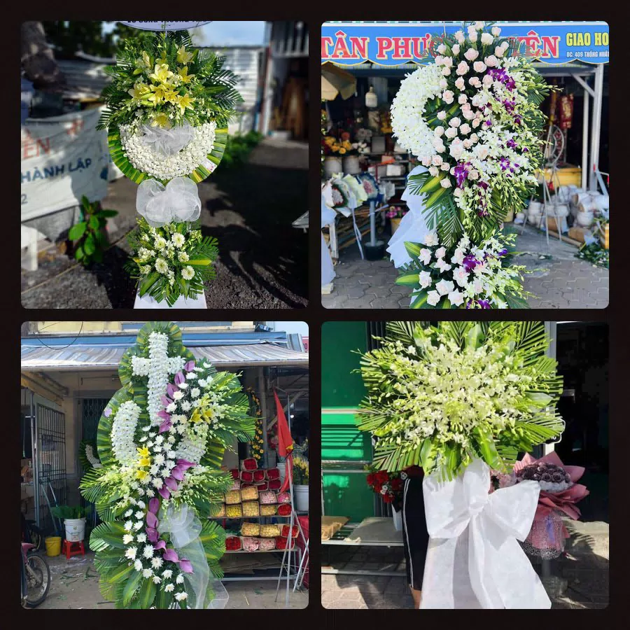 Kệ hoa tang lễ giao tại Xã Thạnh Hòa, Cần Thơ - Đặt Hoa Viếng
