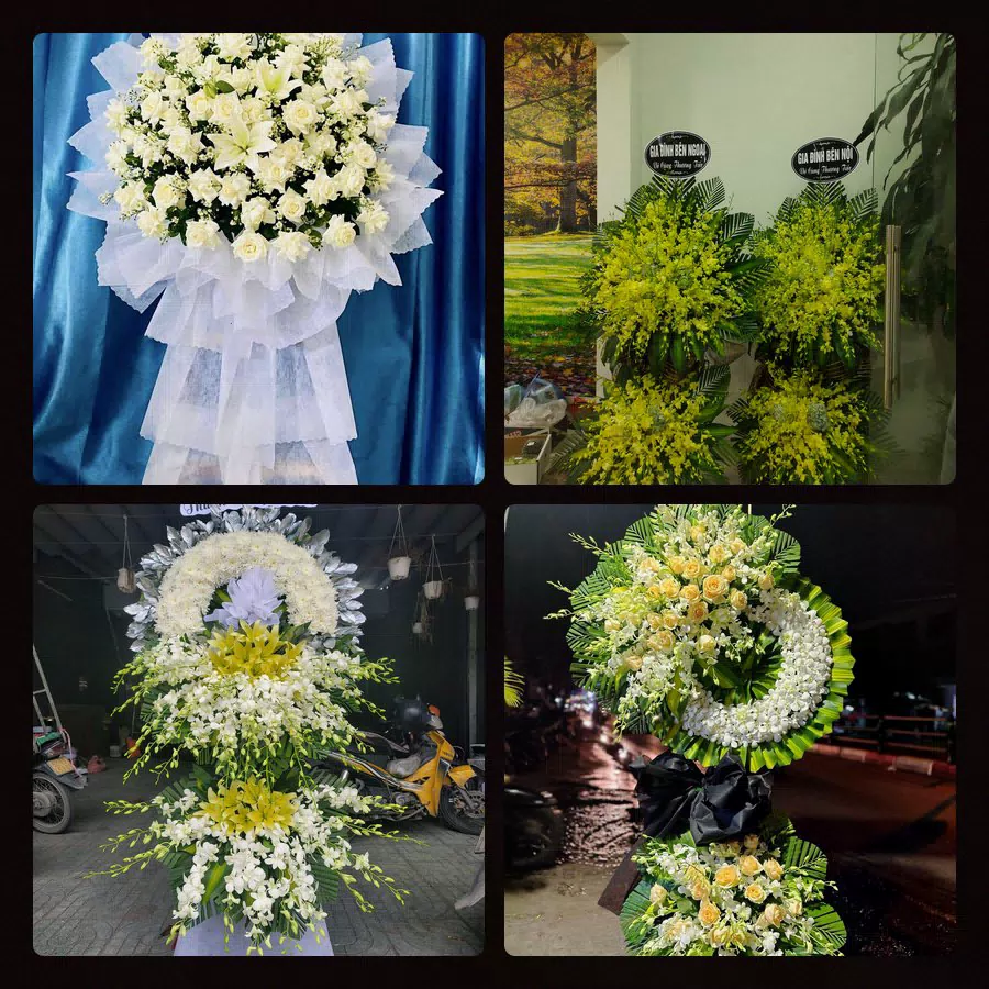 Kệ hoa tang lễ giao tại Xã Thanh Hưng, Đồng Tháp - Đặt Hoa Viếng