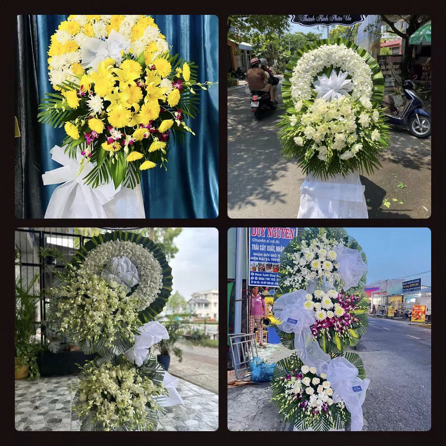 Kệ hoa tang lễ giao tại Xã Thoại Sơn, An Giang - Đặt Hoa Viếng