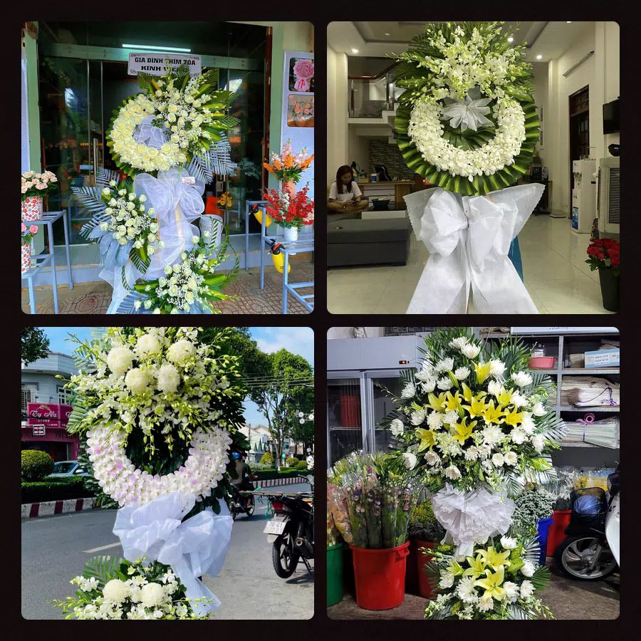 Kệ hoa tang lễ giao tại Xã Thư Vũ, Hưng Yên - Đặt Hoa Viếng