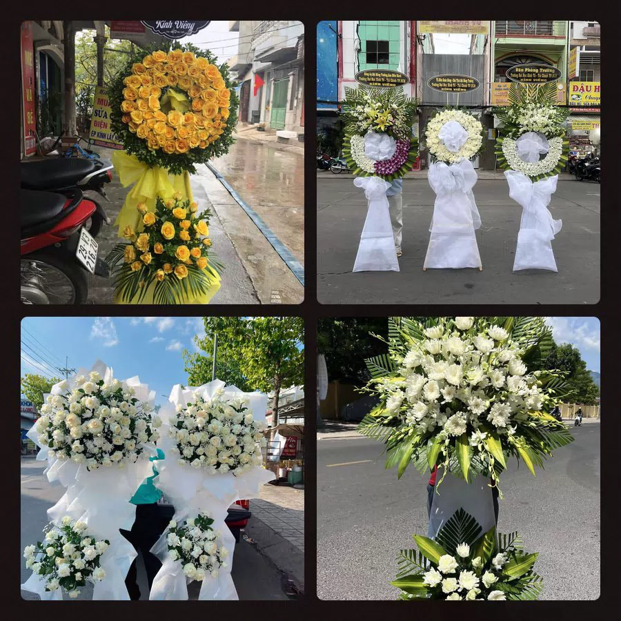 Kệ hoa tang lễ giao tại Xã Trảng Bom, Đồng Nai - Đặt Hoa Viếng