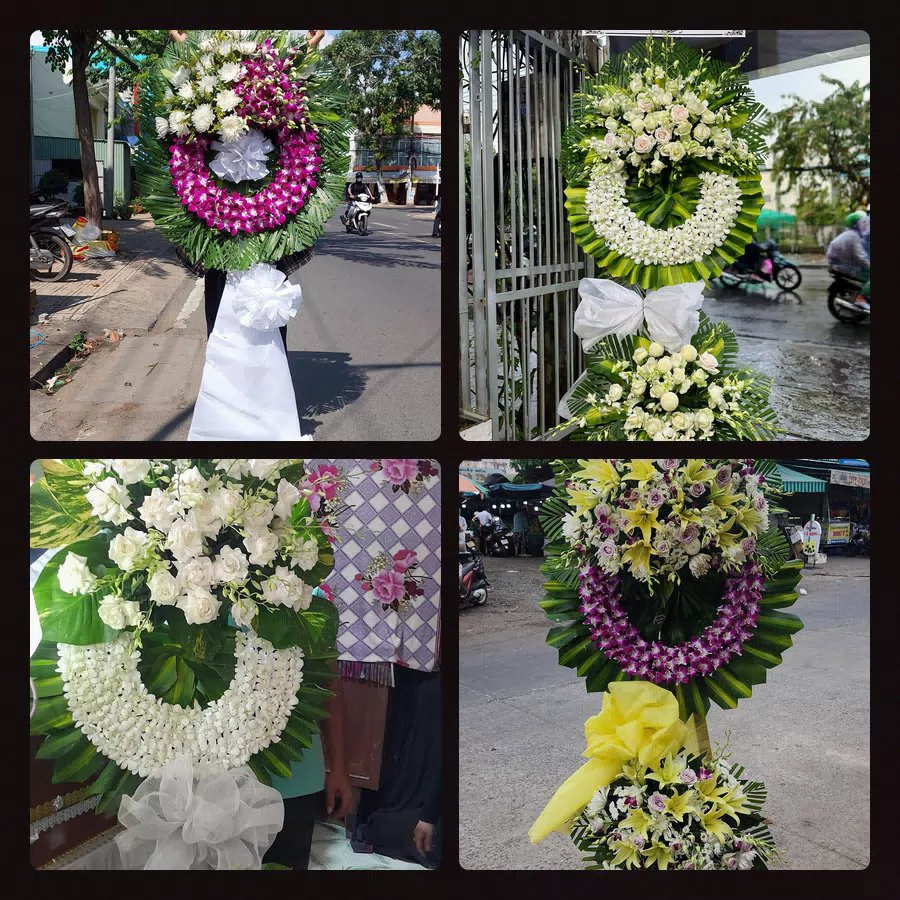 Kệ hoa tang lễ giao tại Xã Trung Thành, Vĩnh Long - Đặt Hoa Viếng