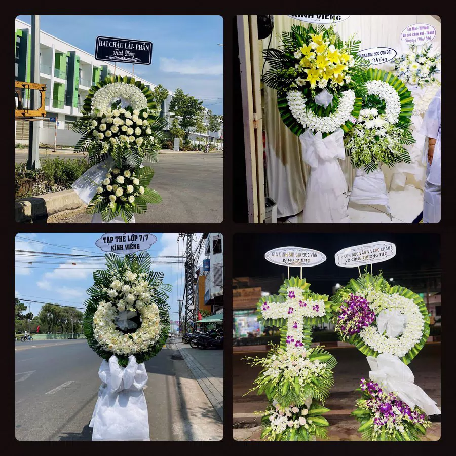 Kệ hoa tang lễ giao tại Xã Vĩnh Am, Hải Phòng - Đặt Hoa Viếng