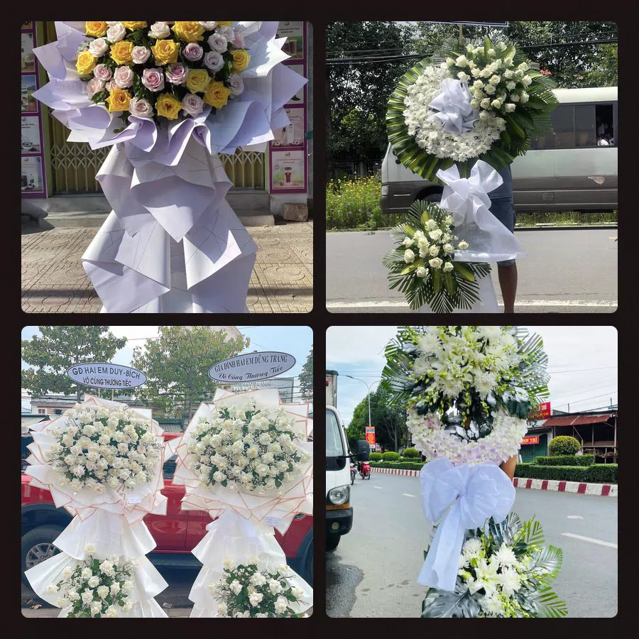 Kệ hoa tang lễ giao tại Hồ Xá, Huyện Vĩnh Linh - Đặt Hoa Viếng