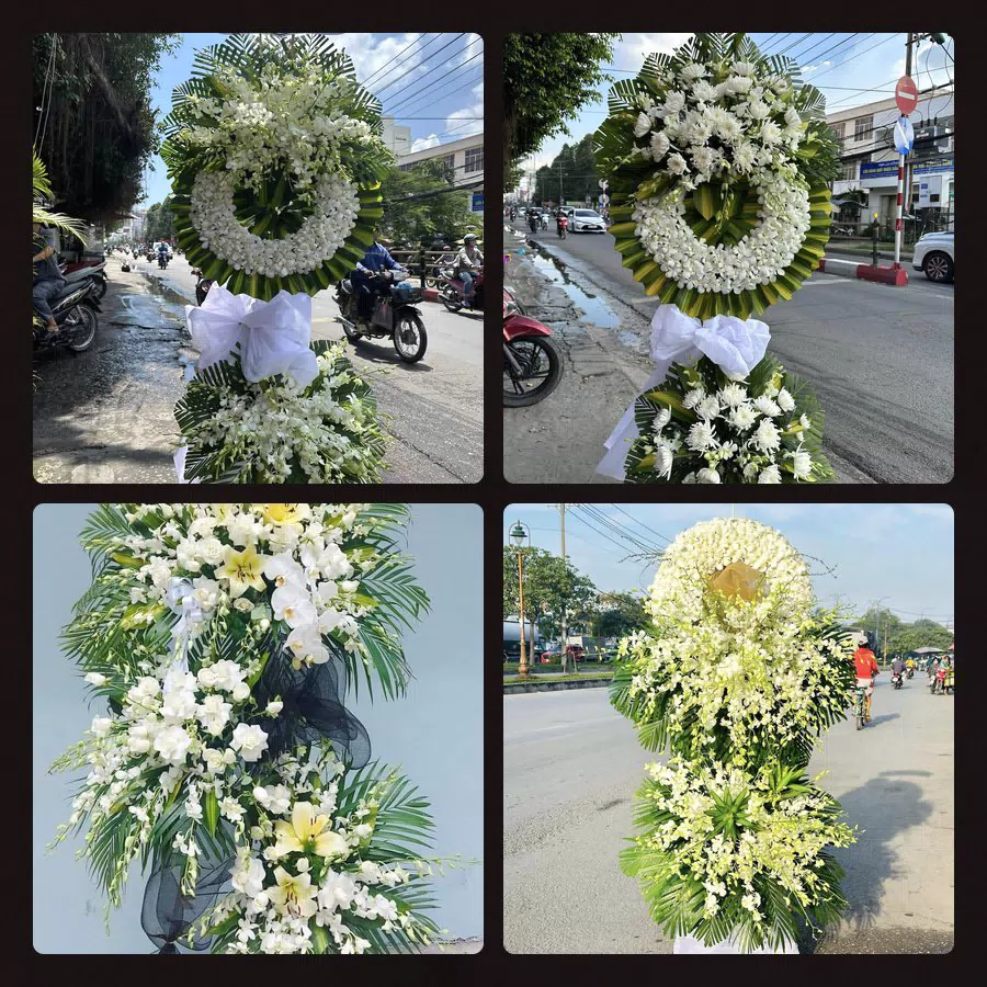 Kệ hoa tang lễ giao tại Hoài Nhơn, Bình Định - Đặt Hoa Viếng
