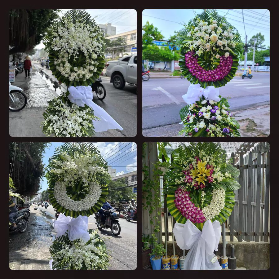 Kệ hoa tang lễ giao tại Hoàn Lão, Huyện Bố Trạch - Đặt Hoa Viếng