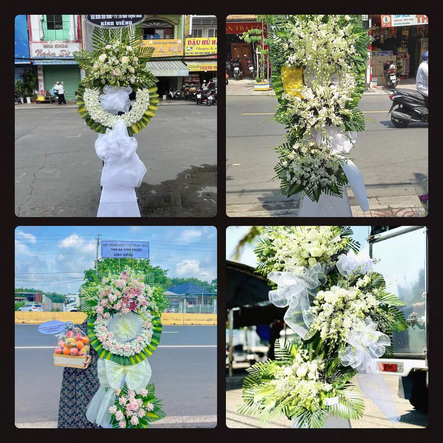 Kệ hoa tang lễ giao tại Kiến Giang, Huyện Lệ Thủy - Đặt Hoa Viếng