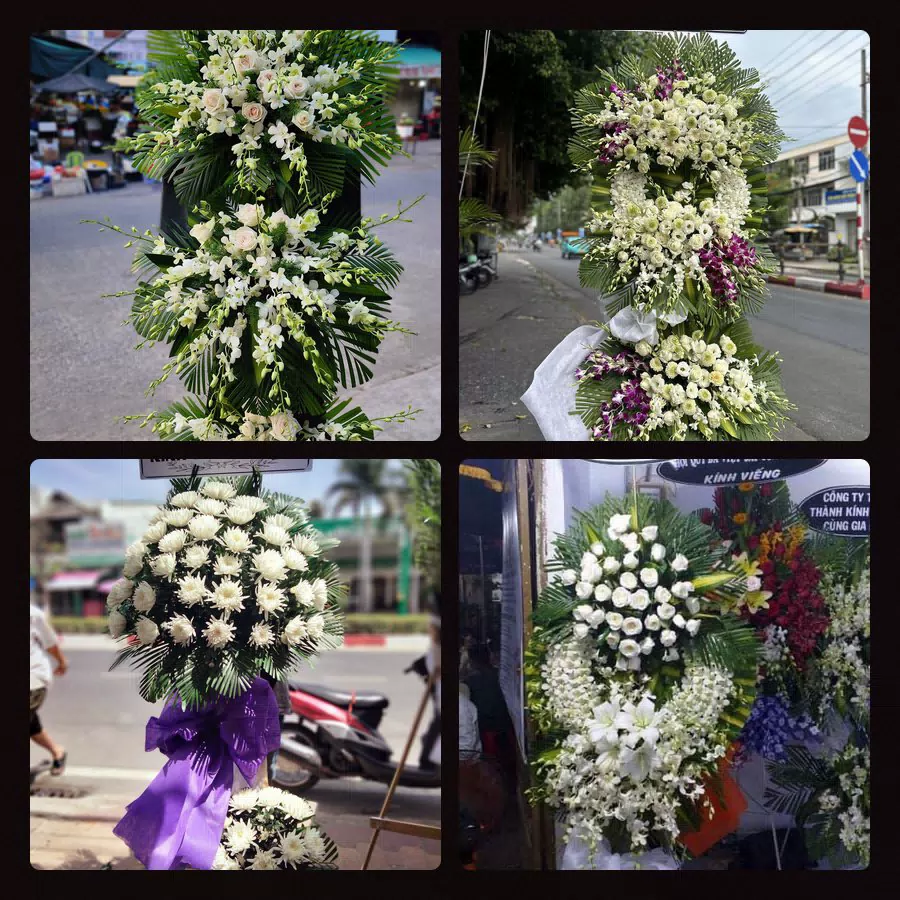 Kệ hoa tang lễ giao tại Kinh Môn, Hải Dương - Đặt Hoa Viếng