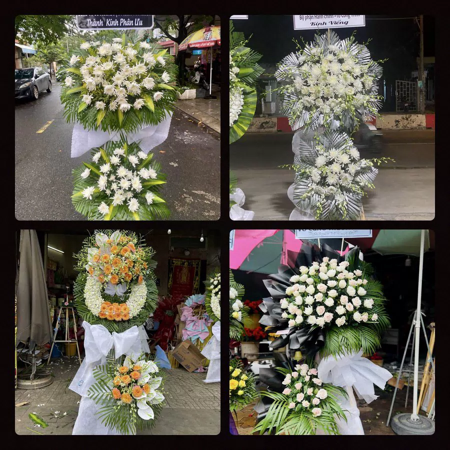 Kệ hoa tang lễ giao tại Phú Đa, Huyện Phú Vang - Đặt Hoa Viếng