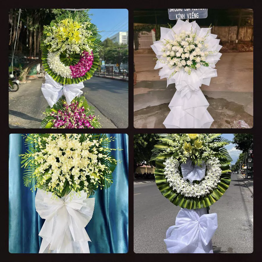 Kệ hoa tang lễ giao tại Phường Bình Đông, TP.HCM - Đặt Hoa Viếng