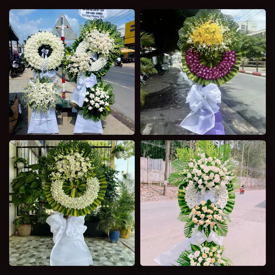Kệ hoa tang lễ giao tại Phường Bình Phú, TP.HCM - Đặt Hoa Viếng