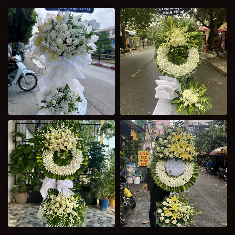 Kệ hoa tang lễ giao tại Phường Đông A, Ninh Bình - Đặt Hoa Viếng