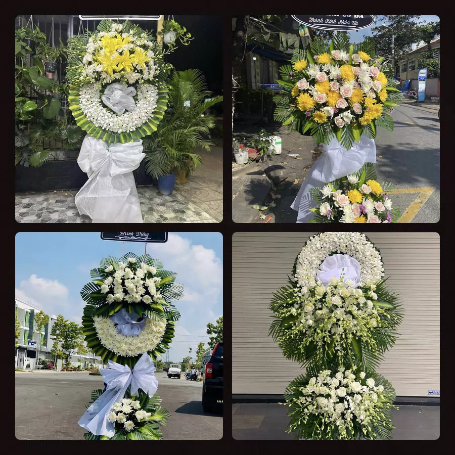 Kệ hoa tang lễ giao tại Phường Hòa Thuận, Vĩnh Long - Đặt Hoa Viếng