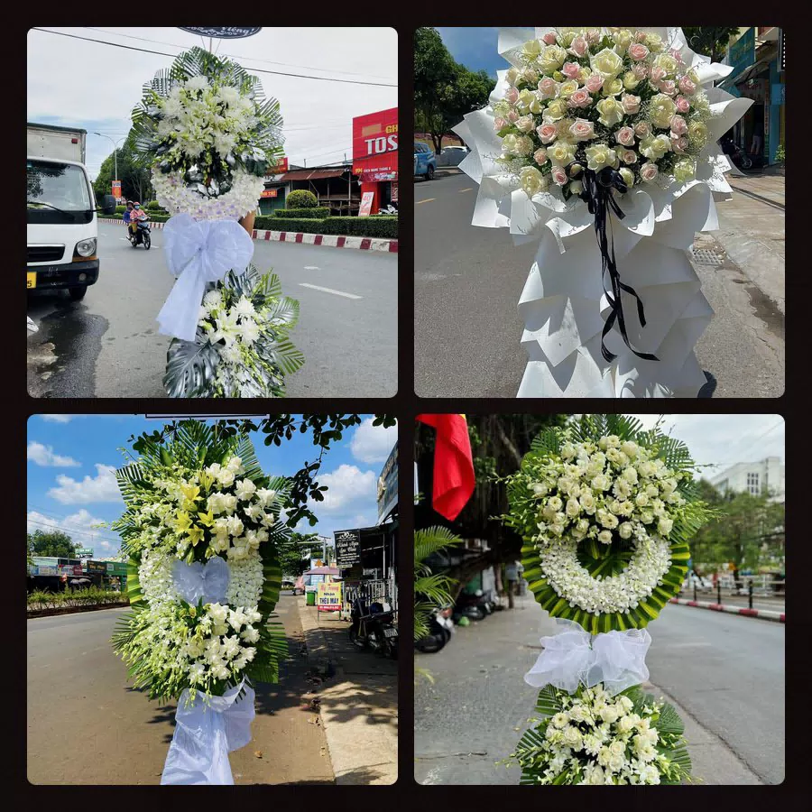 Kệ hoa tang lễ giao tại Phường Phú Thọ Hòa, TP.HCM - Đặt Hoa Viếng