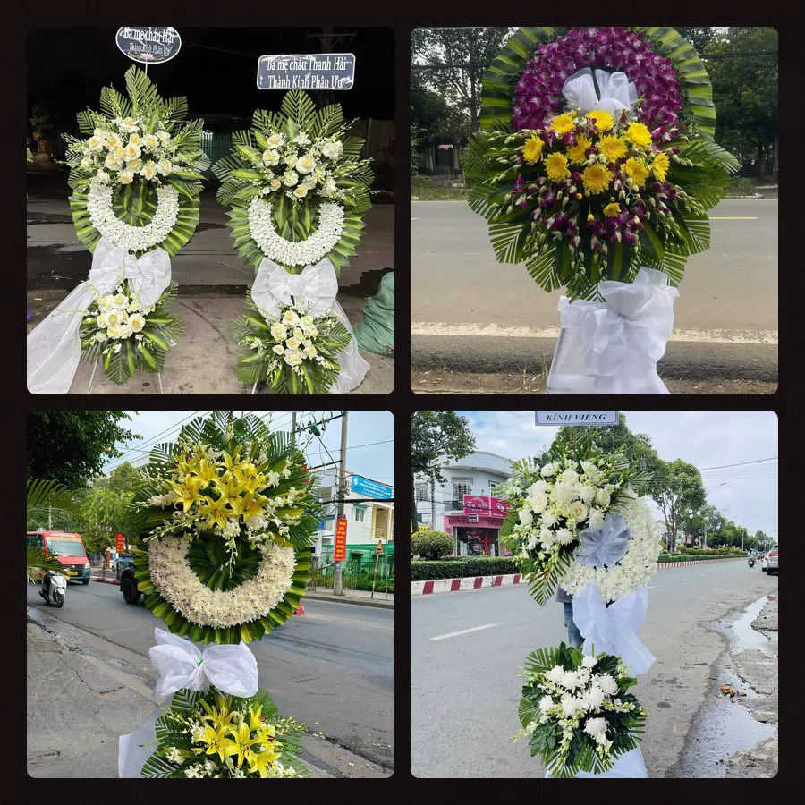 Kệ hoa tang lễ giao tại Phường Phước Thới, Cần Thơ - Đặt Hoa Viếng