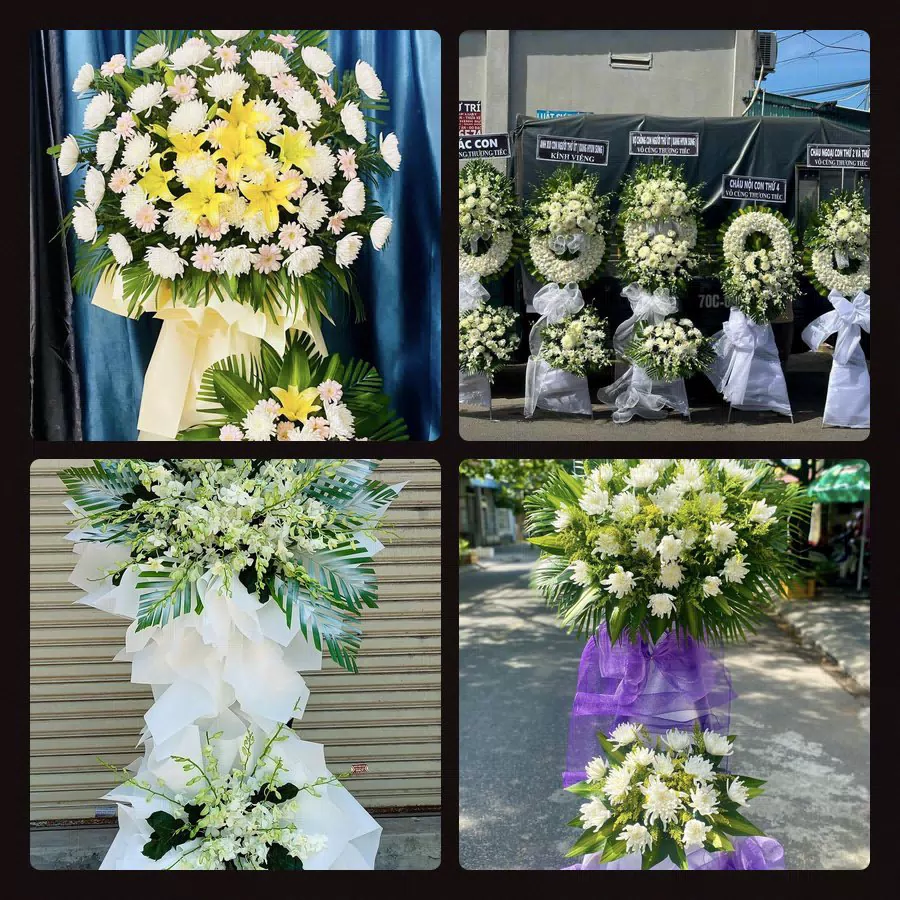 Kệ hoa tang lễ giao tại Phường Xuân Hương, Đà Lạt - Đặt Hoa Viếng