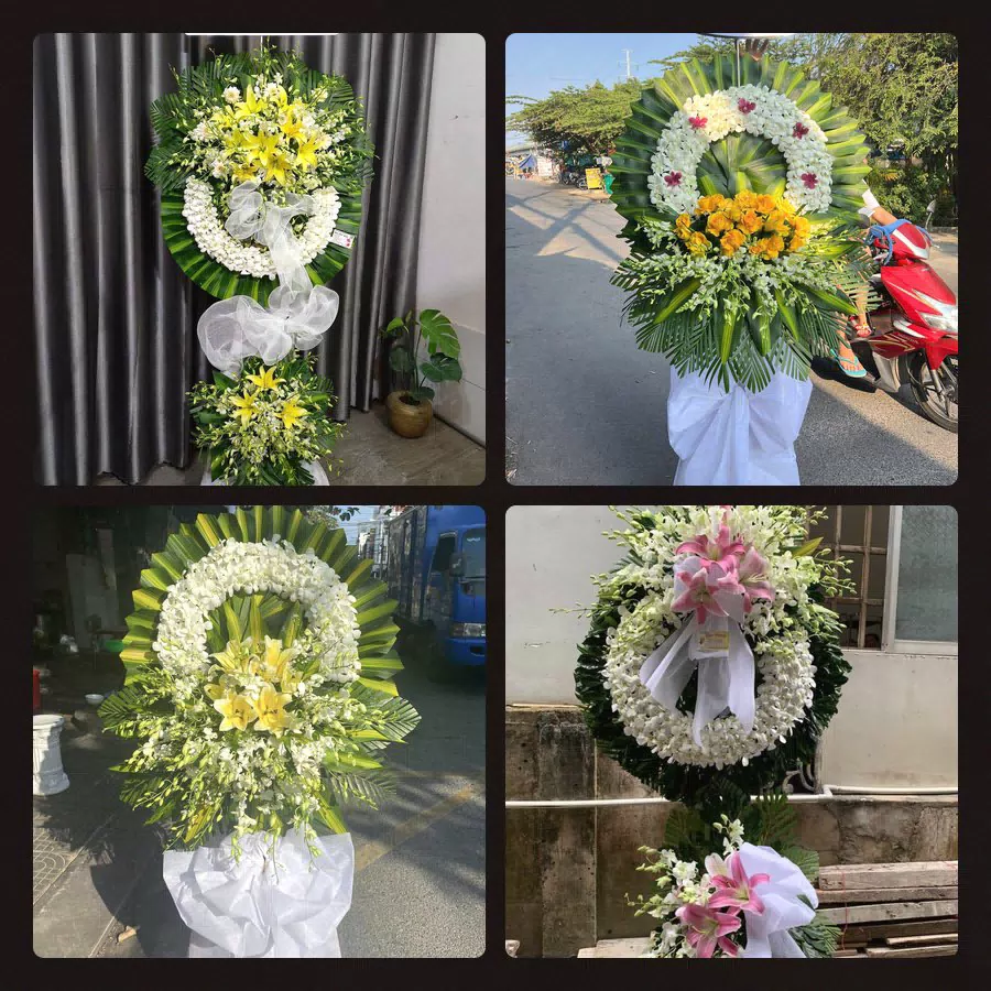 Kệ hoa tang lễ giao tại Quận 6, TP.HCM - Đặt Hoa Viếng