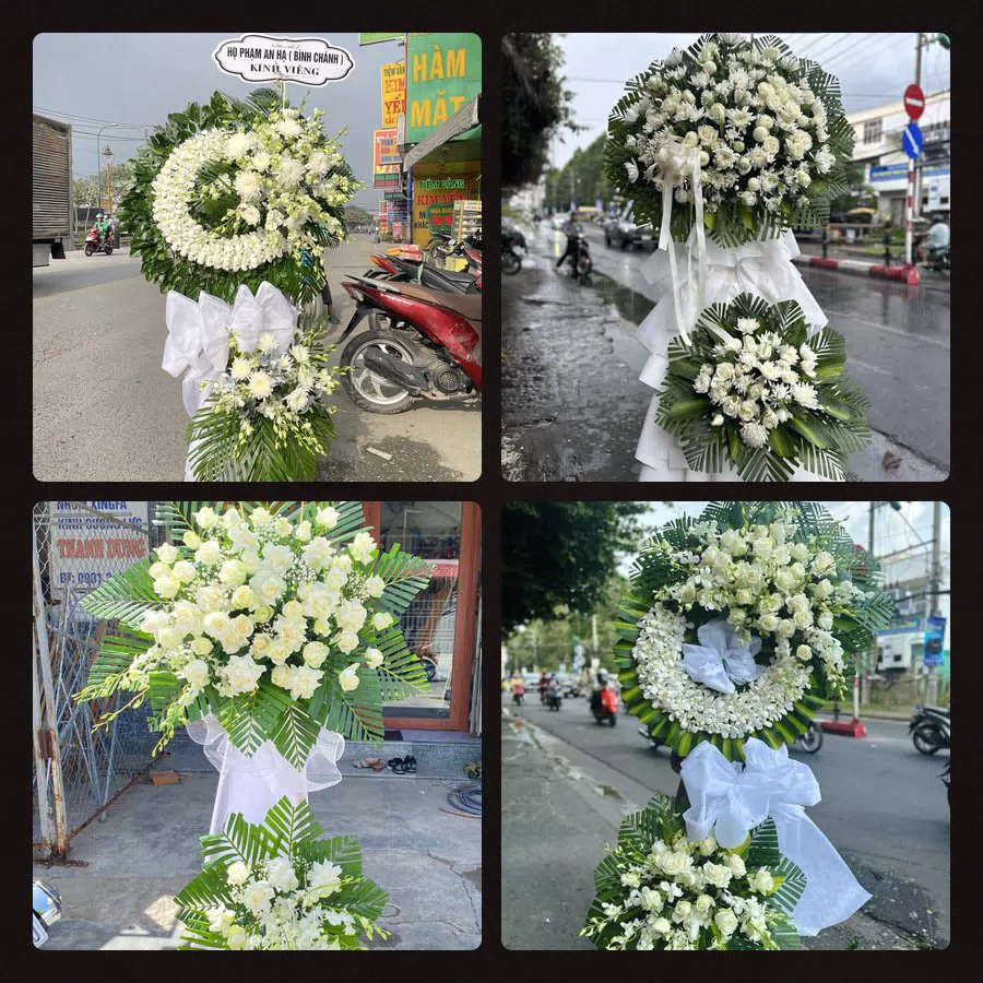 Kệ hoa tang lễ giao tại Quận Cầu Giấy, Hà Nội - Đặt Hoa Viếng