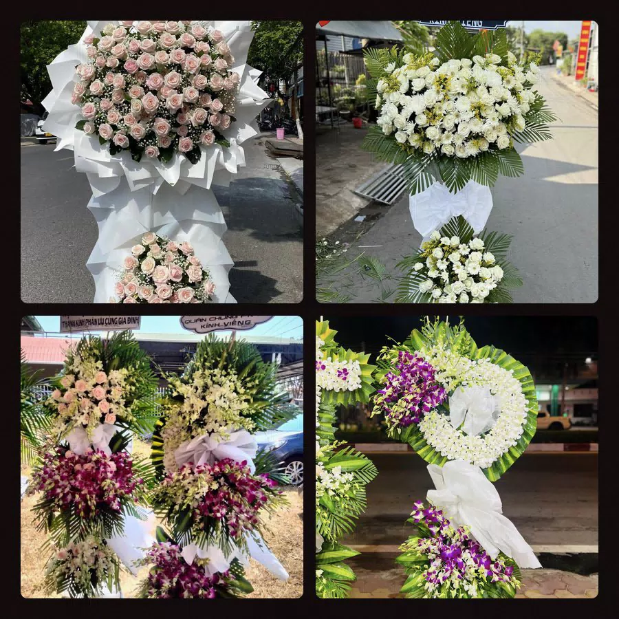 Kệ hoa tang lễ giao tại Quận Dương Kinh, Hải Phòng - Đặt Hoa Viếng