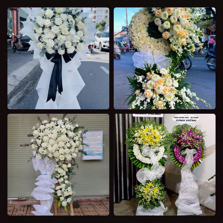 Vòng hoa tang lễ giao tại Quận Hải An, Hải Phòng - Đặt Hoa Viếng