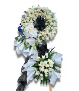 Kệ hoa tang lễ sang trọng - mẫu 2