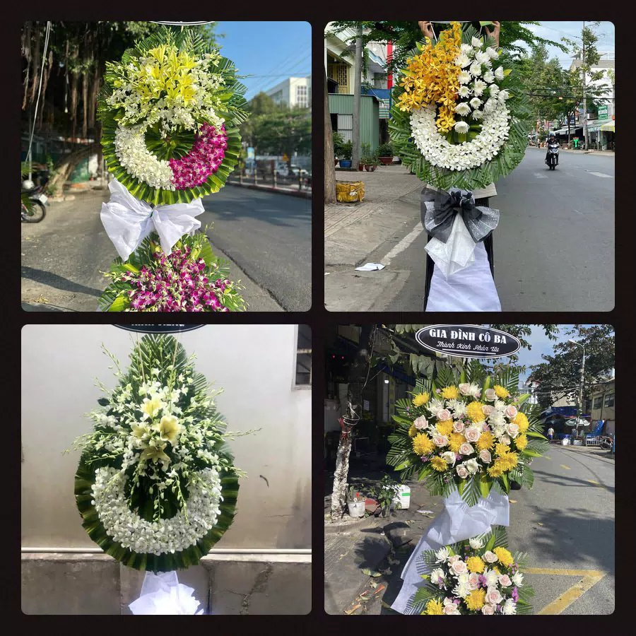 Kệ hoa tang lễ giao tại Tân Quới, Huyện Bình Tân - Đặt Hoa Viếng