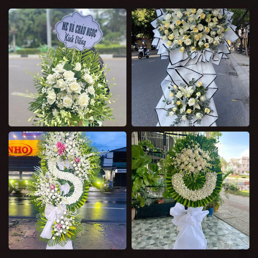 Kệ hoa tang lễ giao tại Tân Sơn, Huyện Ninh Sơn - Đặt Hoa Viếng
