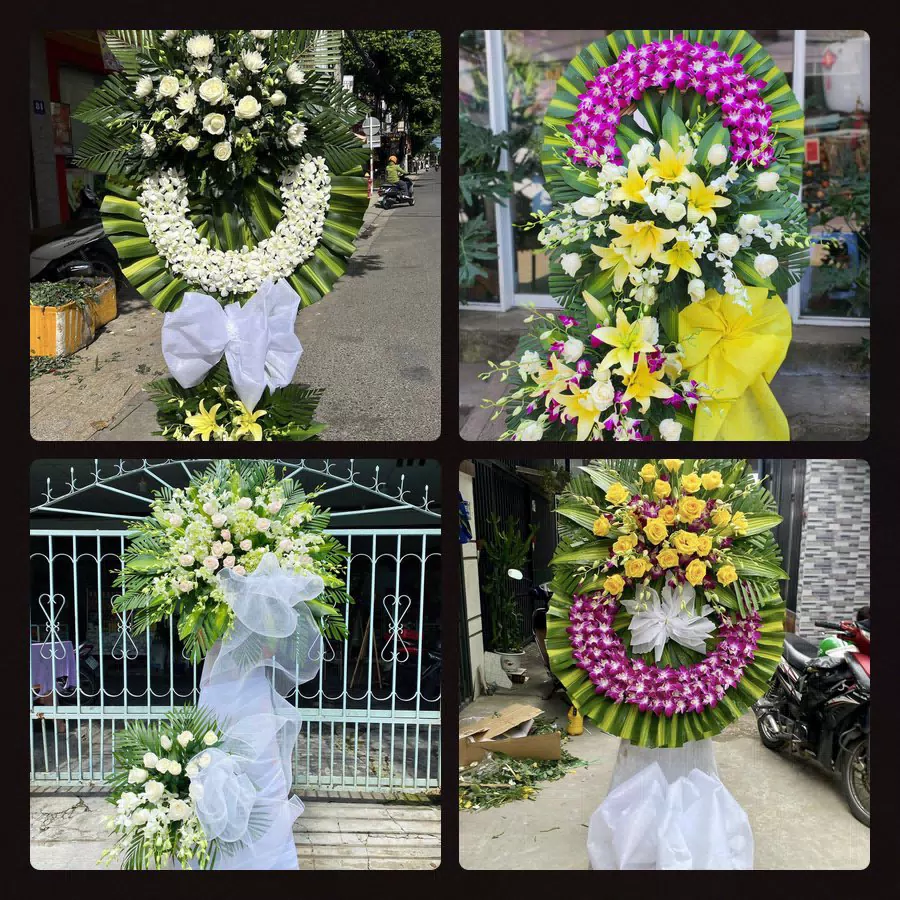 Kệ hoa tang lễ giao tại Tân Trụ, Huyện Tân Trụ - Đặt Hoa Viếng