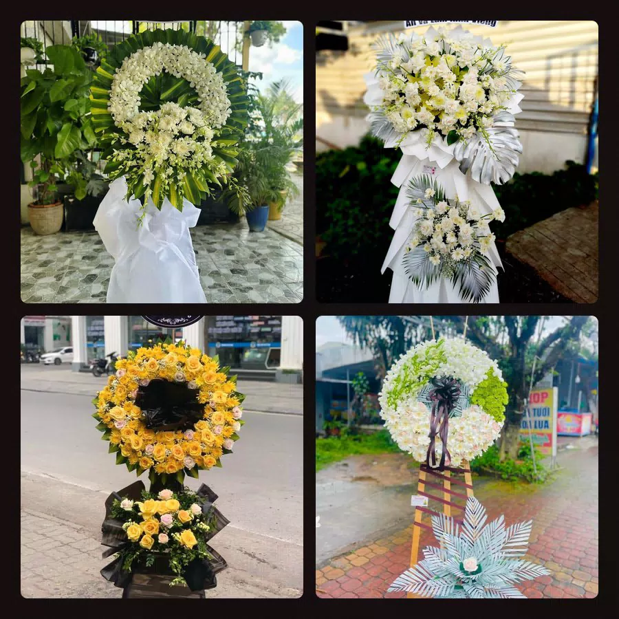Kệ hoa tang lễ giao tại Thạch Giám, Huyện Tương Dương - Đặt Hoa Viếng