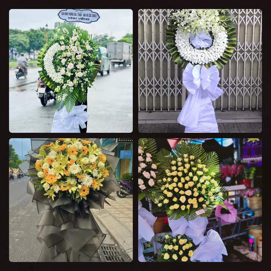 Kệ hoa tang lễ giao tại Thái Hoà, Nghệ An - Đặt Hoa Viếng