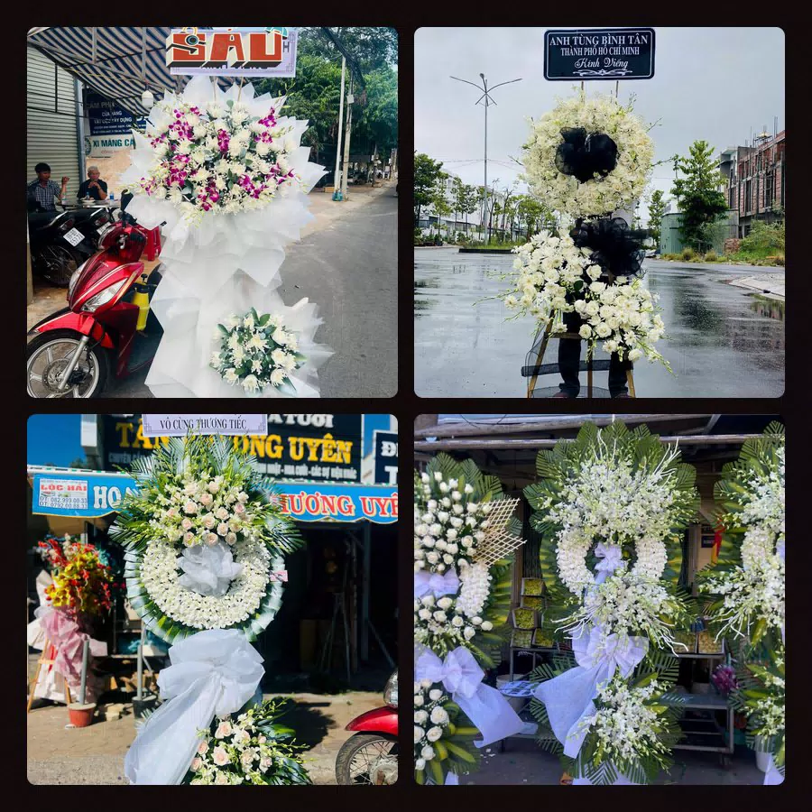 Kệ hoa tang lễ giao tại Thanh Hà, Huyện Thanh Hà - Đặt Hoa Viếng