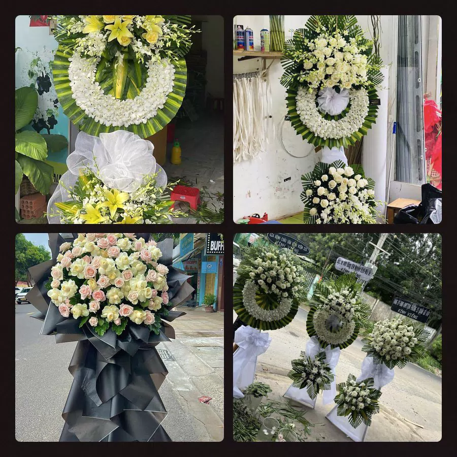 Kệ hoa tang lễ giao tại Thành phố Dĩ An, Bình Dương - Đặt Hoa Viếng