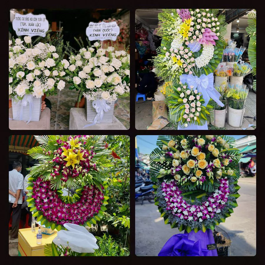 Kệ hoa tang lễ giao tại Thành phố Hà Tiên, Kiên Giang - Đặt Hoa Viếng