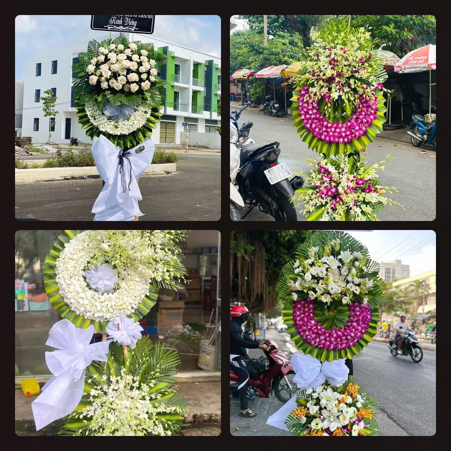 Vòng hoa tang lễ giao tại Xã Quảng Bình, Thanh Hóa - Đặt Hoa Viếng