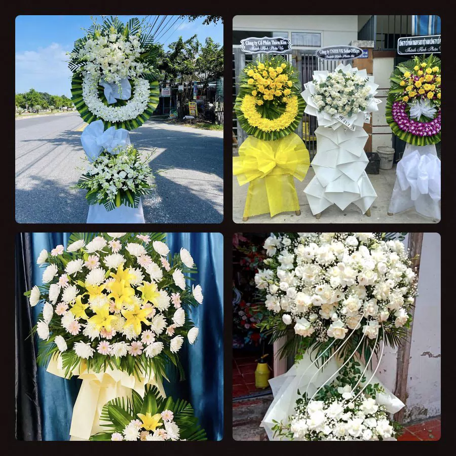 Kệ hoa tang lễ giao tại Xã Tân An Hội, TP.HCM - Đặt Hoa Viếng