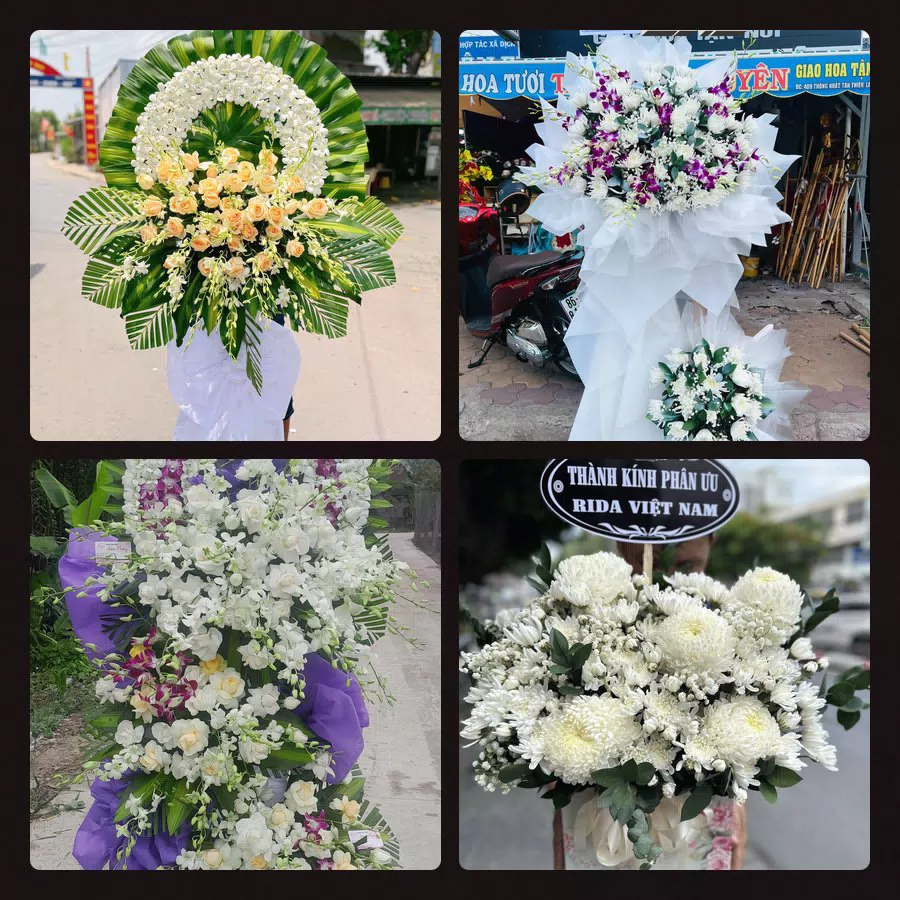 Vòng hoa tang lễ giao tại Xã Thanh Miện, Hải Phòng - Đặt Hoa Viếng