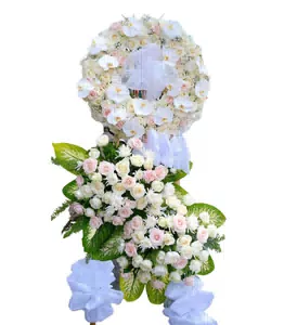 Kệ Hoa Viếng Tang Lễ Đẹp Sang Trọng