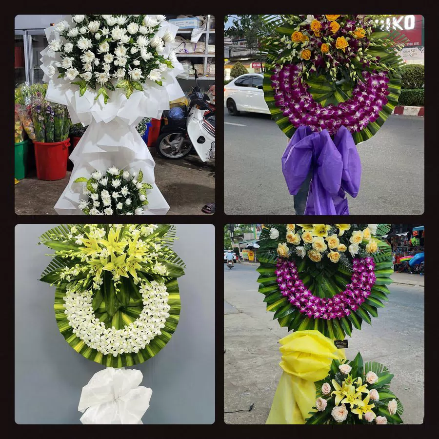 Lẵng hoa tang lễ giao tại Phường Bình Tây, TP.HCM - Đặt Hoa Viếng